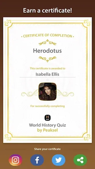 World History Quiz — скриншот 5