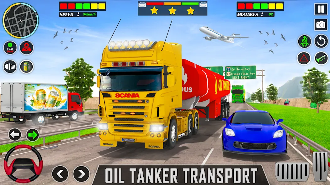 Offroad Oil Tanker Truck Games — скриншот 1