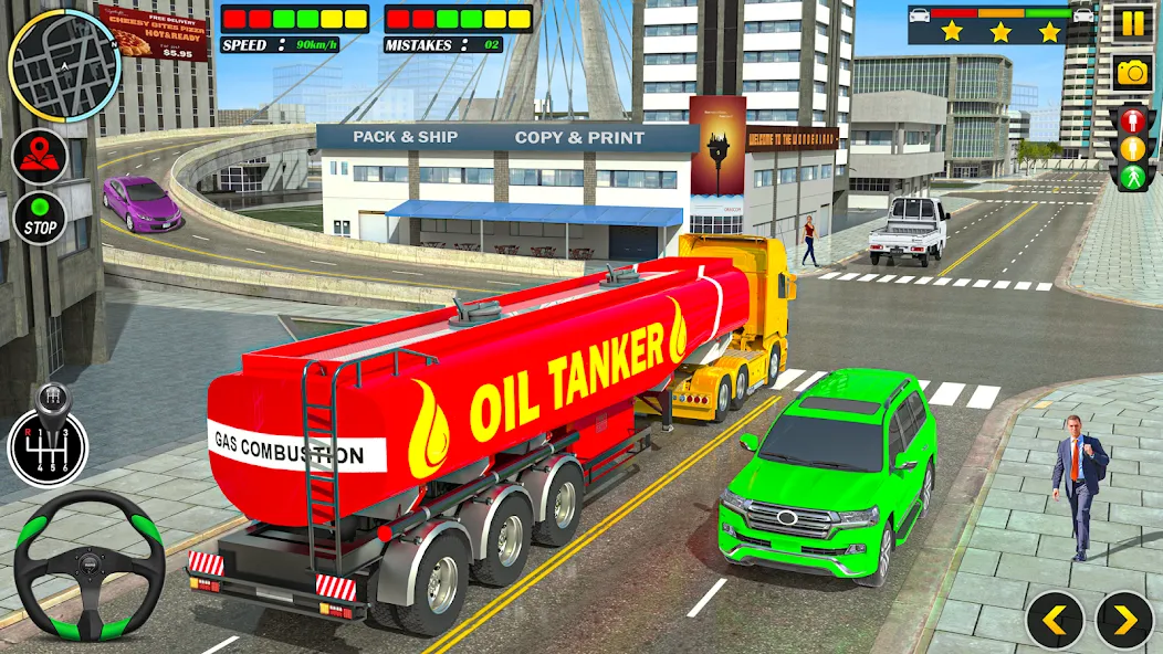 Offroad Oil Tanker Truck Games — скриншот 2