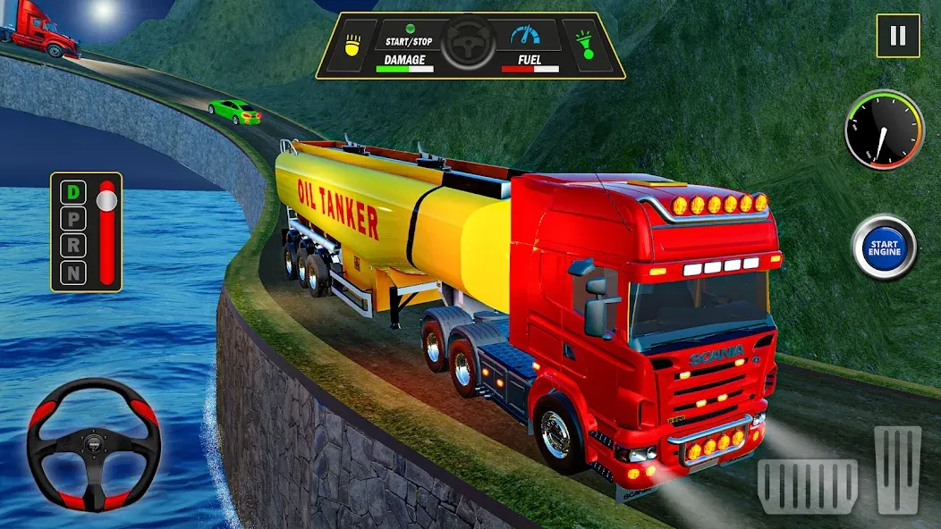 Offroad Oil Tanker Truck Games — скриншот 3