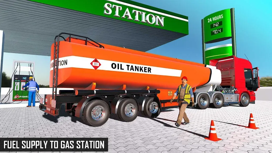 Offroad Oil Tanker Truck Games — скриншот 5