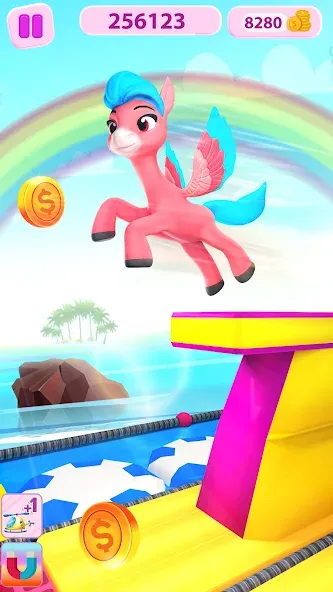 Unicorn Kingdom: Running Games — скриншот 4