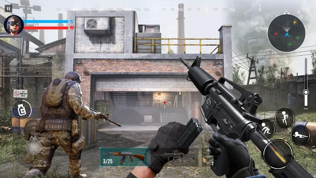 Call of Warfare FPS War Game — скриншот 2 Call of Warfare FPS War Game — скриншот 2