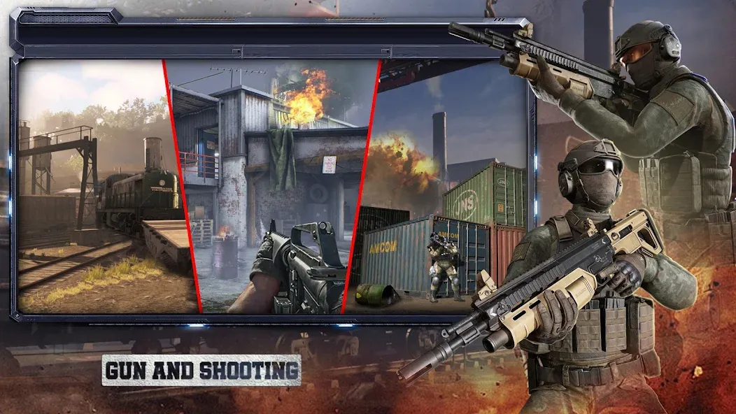 Call of Warfare FPS War Game — скриншот 5