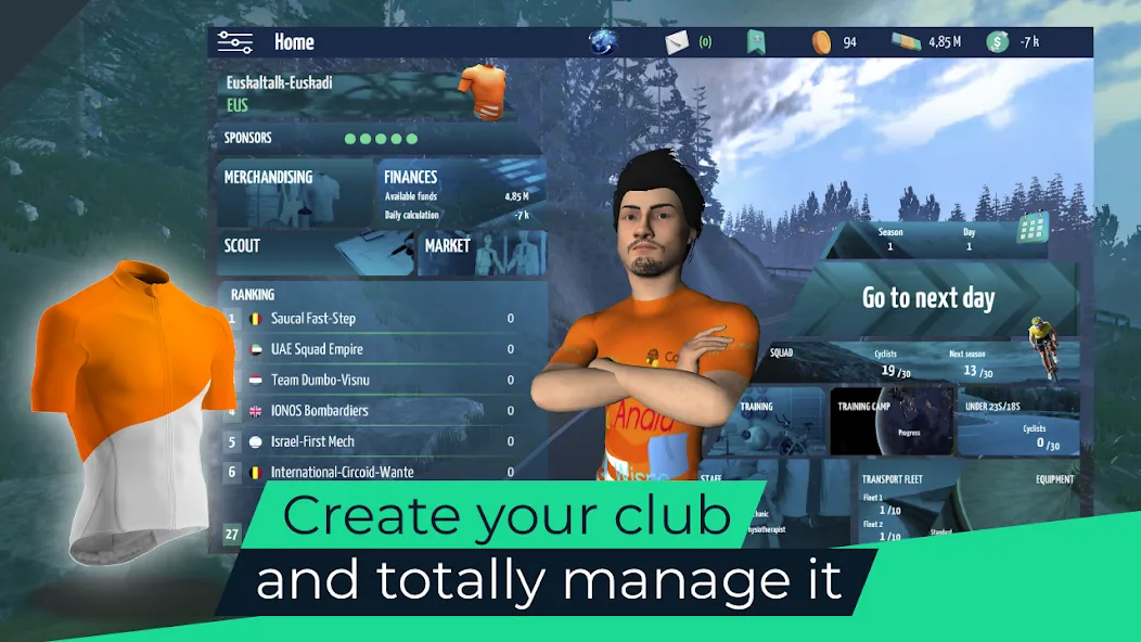 Live Cycling Manager 2023 — скриншот 1