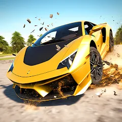 Car Crash: 3D Mega Demolition MOD APK на Android — Много денег