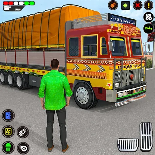 Indian Truck Drive Truck Games — скриншот 1