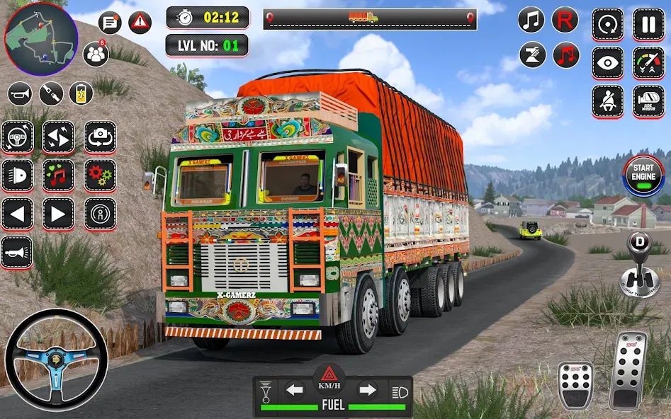 Indian Truck Drive Truck Games — скриншот 2