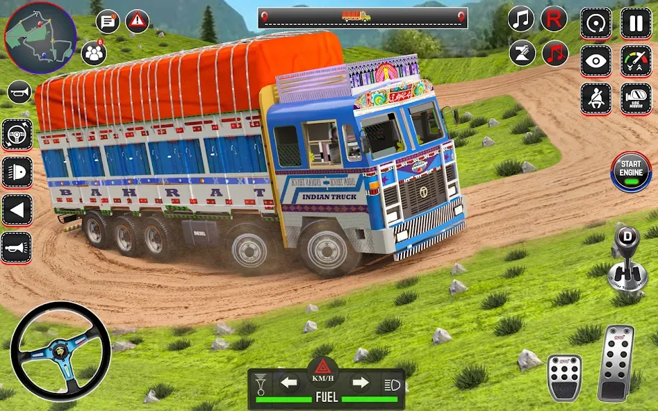 Indian Truck Drive Truck Games — скриншот 3