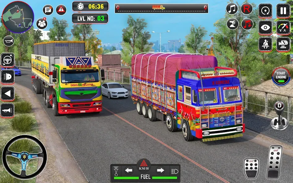 Indian Truck Drive Truck Games — скриншот 4