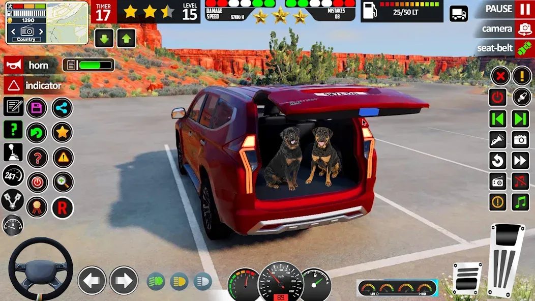 School Car Game 3d Car Driving — скриншот 2