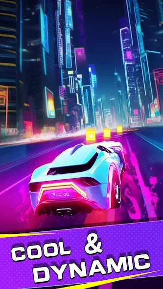 Beat Racing:Car&Music game — скриншот 1