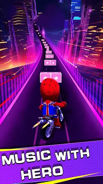 Beat Racing:Car&Music game — скриншот 2