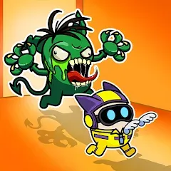 Space Survival: Zombie Attack — MOD APK Много денег и бессмертие