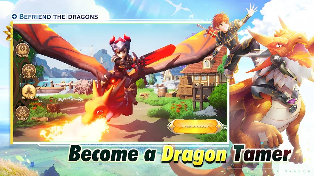 Tales of Dragon - Fantasy RPG — скриншот 2