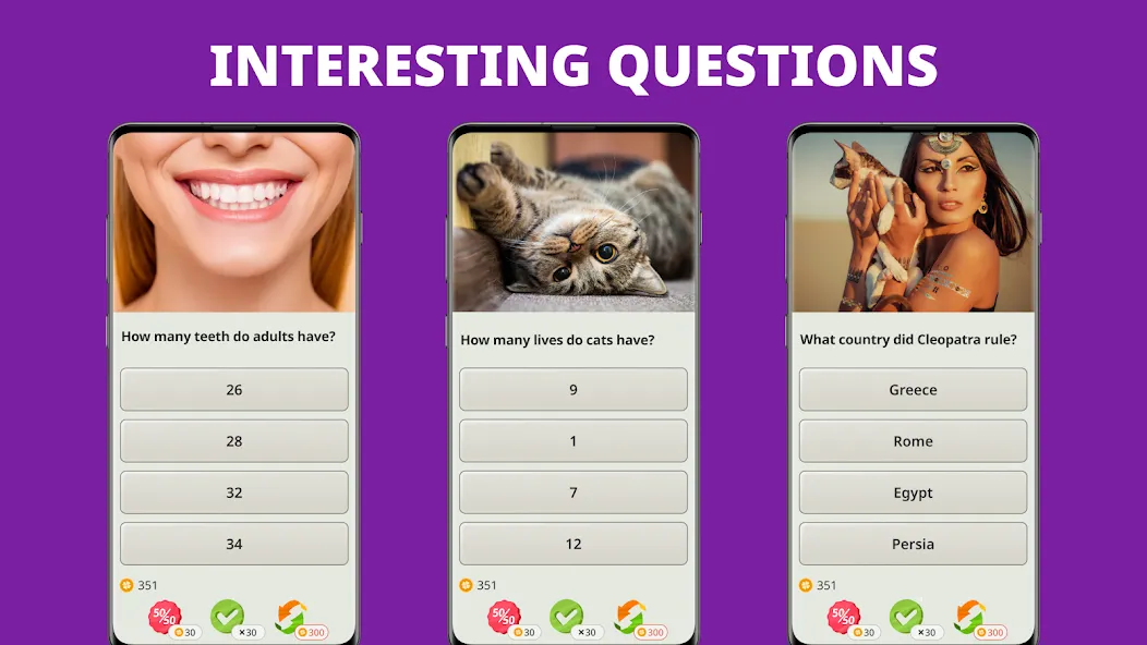 QuizzLand. Quiz & Trivia game — скриншот 1