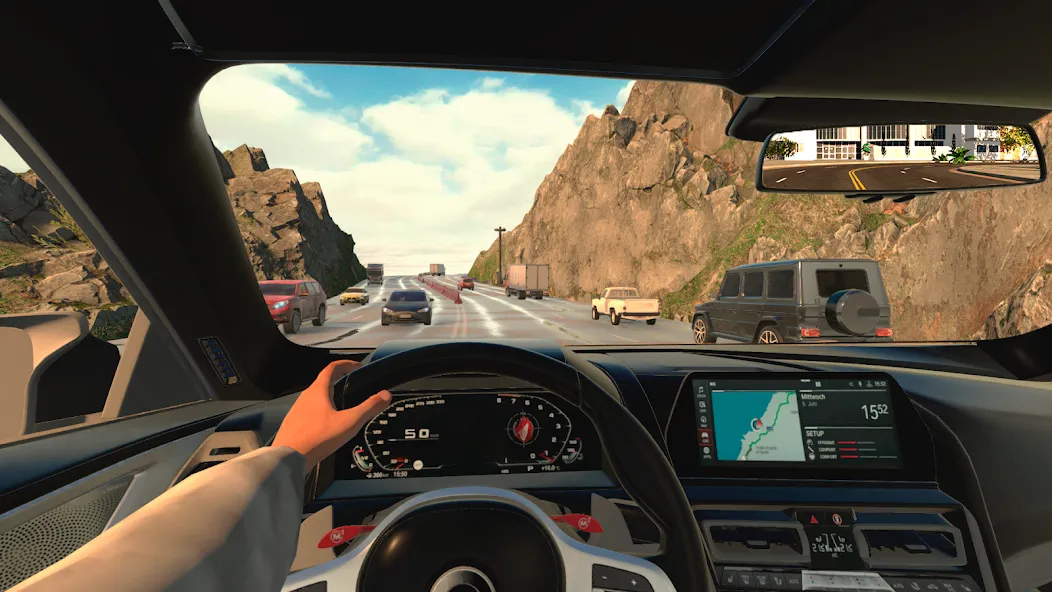Drive Simulator: Traffic Race — скриншот 4