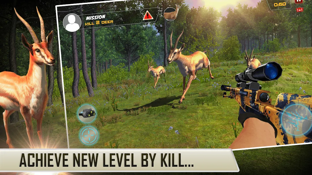 Dino Hunting Sniper Shooter 3D — скриншот 4 Dino Hunting Sniper Shooter 3D — скриншот 4