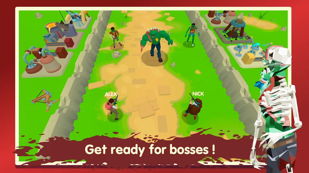 Two Guys & Zombies 3D: Online — скриншот 4