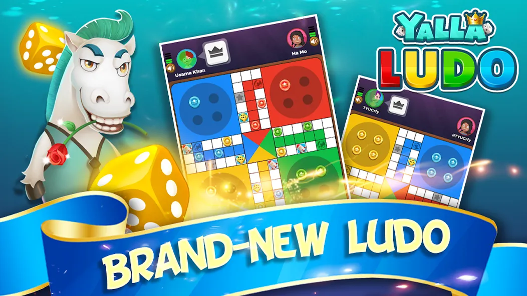 Yalla Ludo - Ludo&Domino — скриншот 1