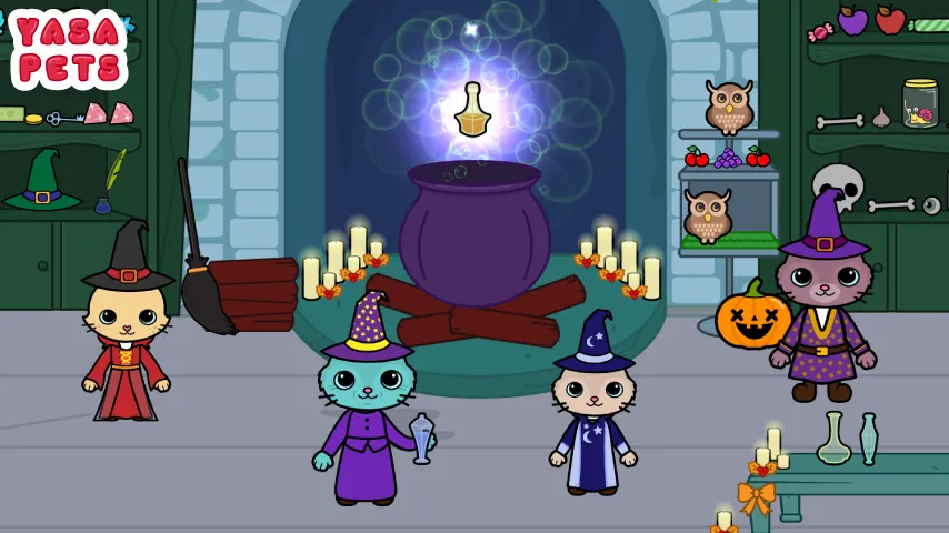 Yasa Pets Halloween — скриншот 2 Yasa Pets Halloween — скриншот 2