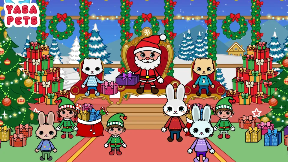 Yasa Pets Christmas — скриншот 1 Yasa Pets Christmas — скриншот 1