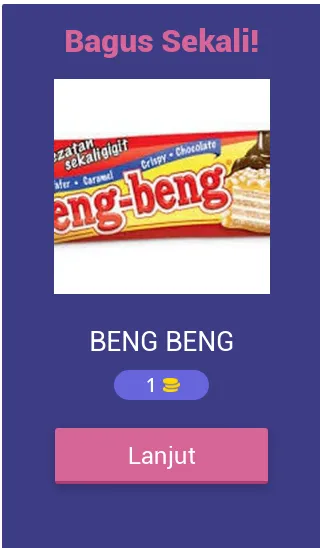 Tebak Makanan Ringan Indonesia — скриншот 2