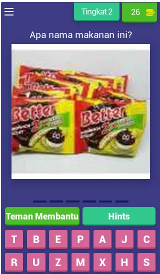 Tebak Makanan Ringan Indonesia — скриншот 3