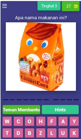 Tebak Makanan Ringan Indonesia — скриншот 4