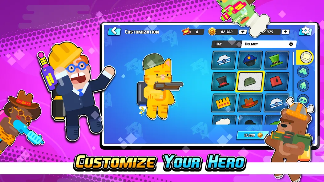 Gravity Brawl: Hero Shooter — скриншот 2 Gravity Brawl: Hero Shooter — скриншот 2