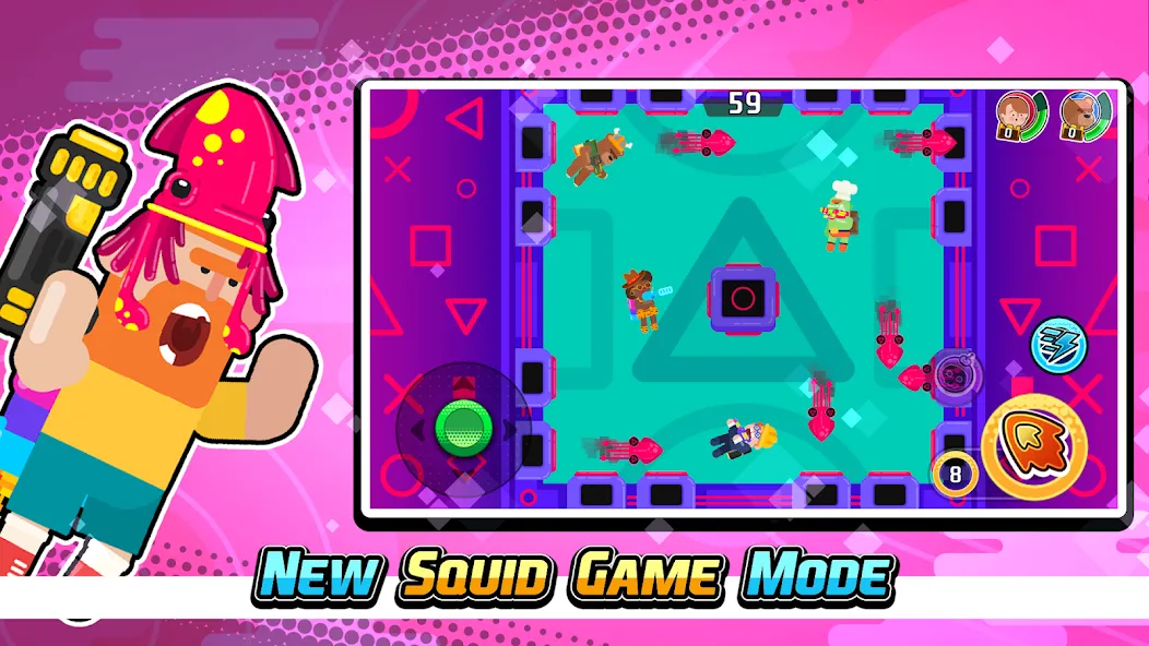 Gravity Brawl: Hero Shooter — скриншот 4 Gravity Brawl: Hero Shooter — скриншот 4