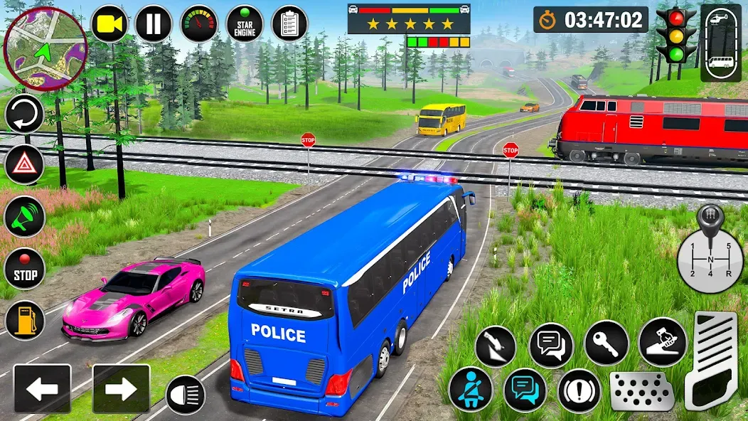 City Bus Simulator Bus Game 3D — скриншот 4