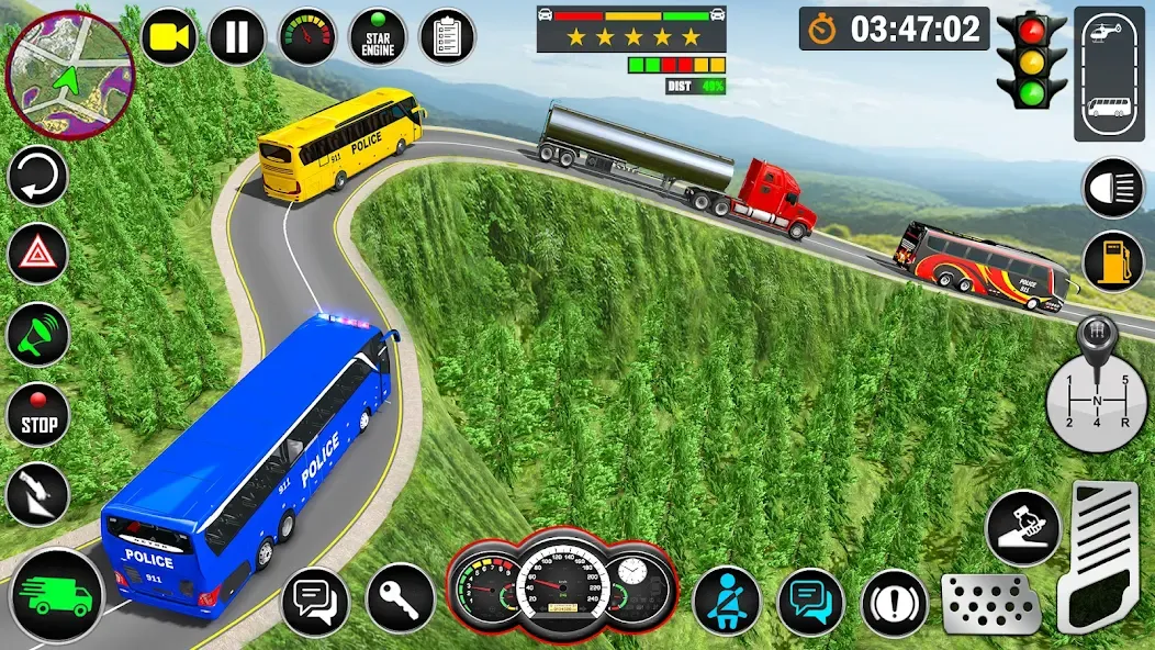 City Bus Simulator Bus Game 3D — скриншот 5
