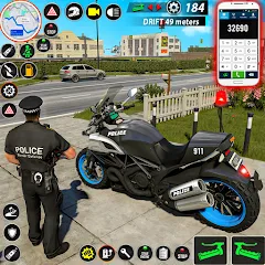 Police Moto Bike Chase Crime — Много денег на Андроид