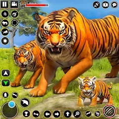 Скачать Tiger Simulator Lion games 3D на Android — Много денег