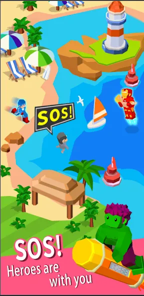 Idle Rescue Tycoon — скриншот 3