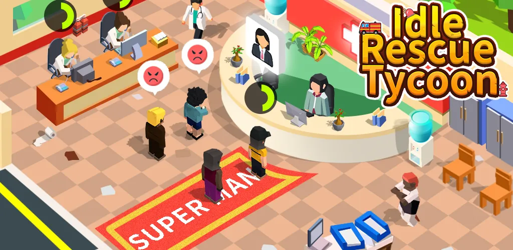 Idle Rescue Tycoon — скриншот 5