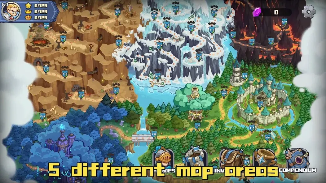 Chrono Crystal - Tower Defense — скриншот 1