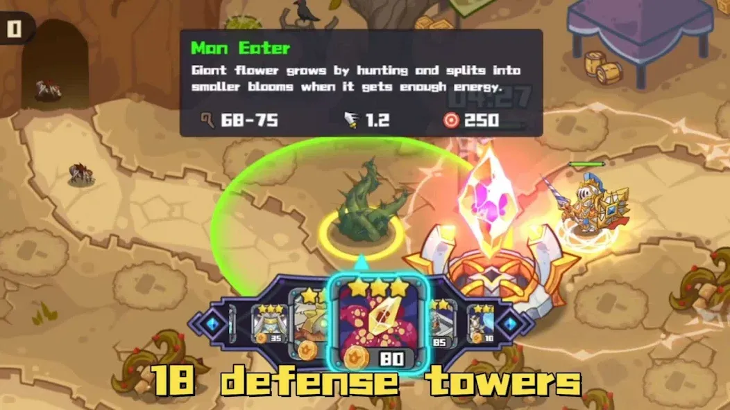 Chrono Crystal - Tower Defense — скриншот 3