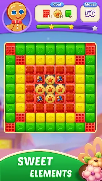 Candy Blast Fever:Cubes Crush — скриншот 2
