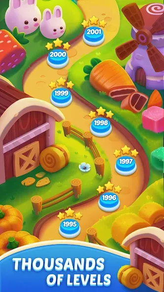 Candy Blast Fever:Cubes Crush — скриншот 5