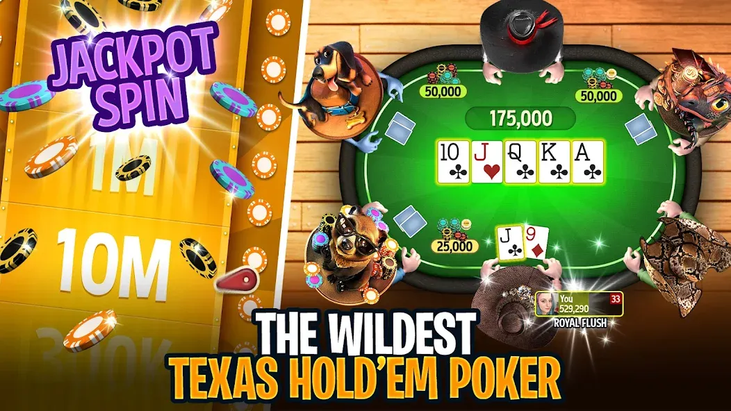Governor of Poker 3 - Texas — скриншот 1 Governor of Poker 3 - Texas — скриншот 1