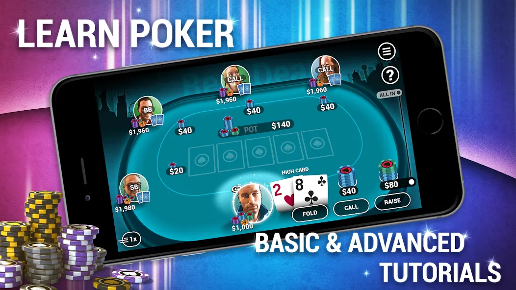 Learn How To Play Texas Poker — скриншот 1