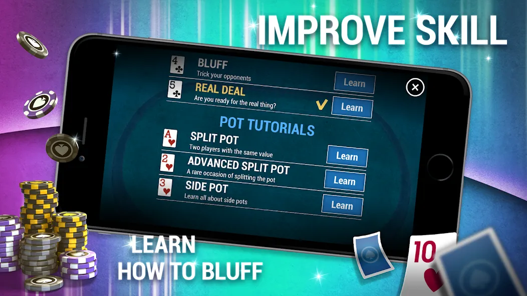Learn How To Play Texas Poker — скриншот 4