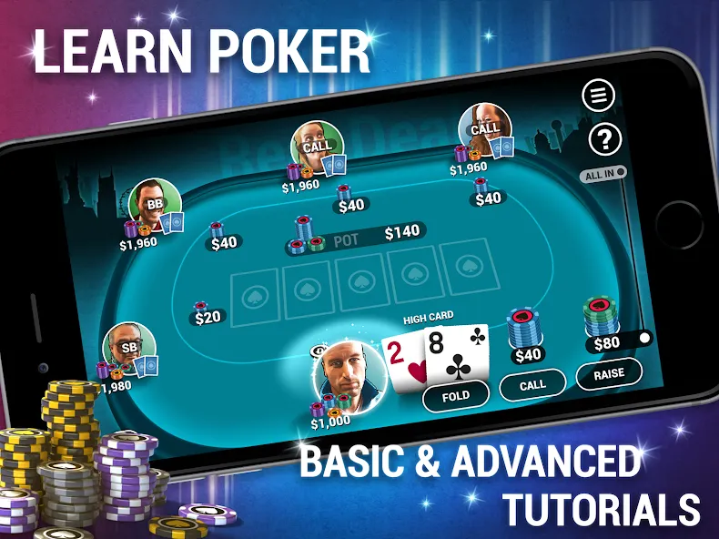 Learn How To Play Texas Poker — скриншот 5