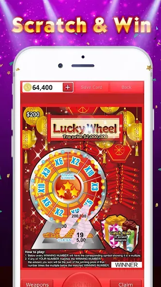 Lottery Scratch Off - Mahjong — скриншот 5