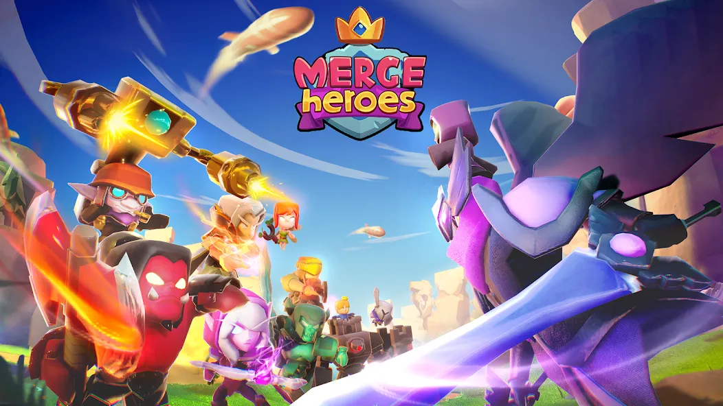 Merge Heroes: Tower Defense — скриншот 1