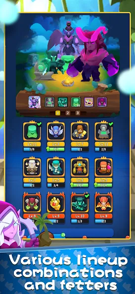 Merge Heroes: Tower Defense — скриншот 5