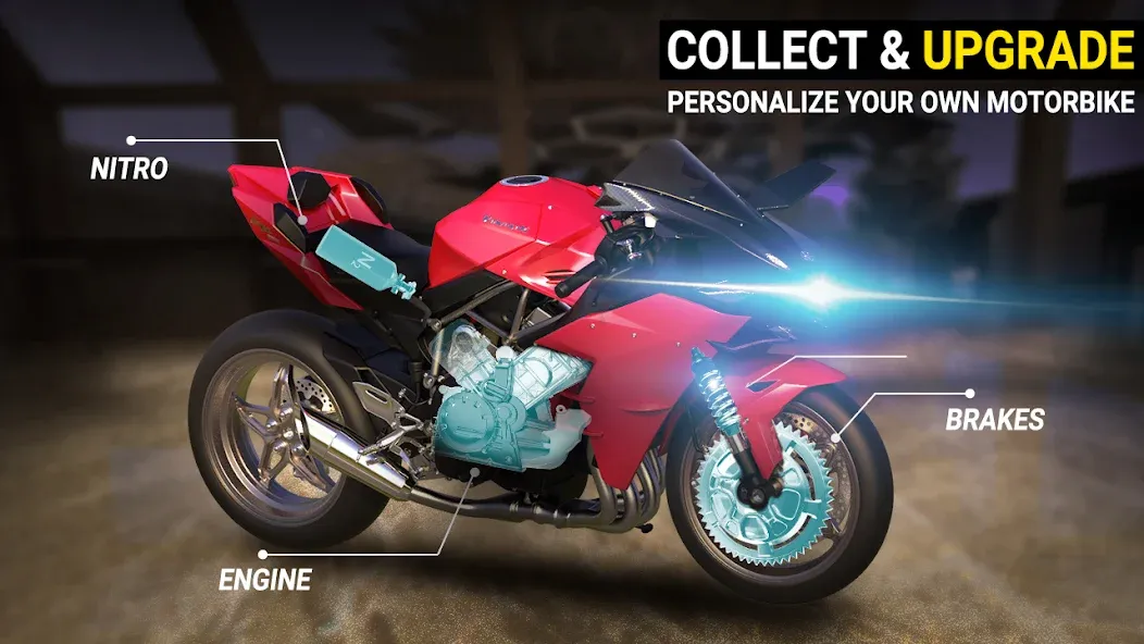 Speed Moto Dash:Real Simulator — скриншот 2