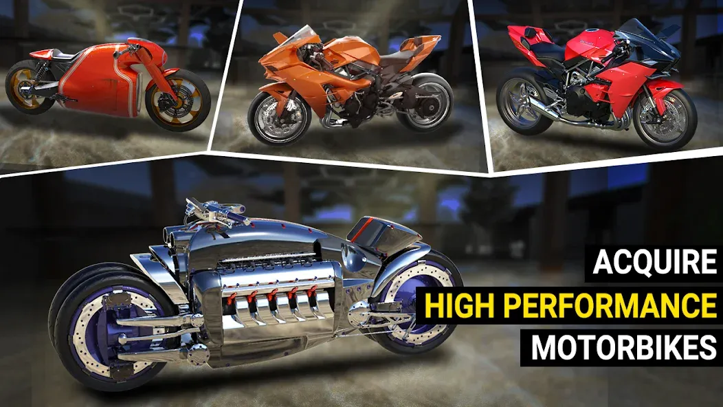 Speed Moto Dash:Real Simulator — скриншот 3